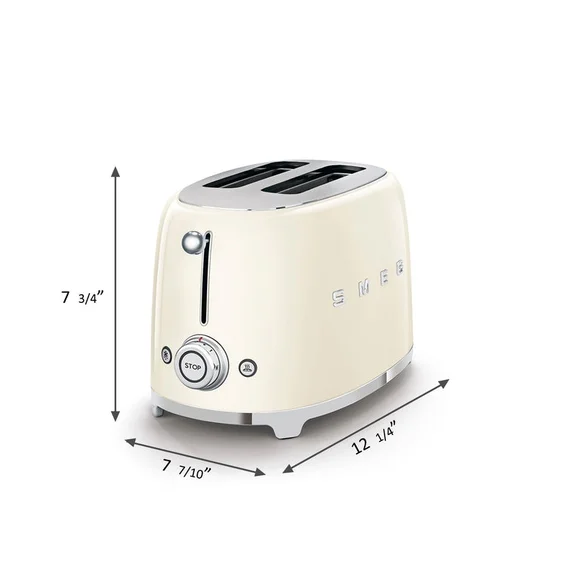NIB SMEG Union Jack 2-Slice Toaster - Red, White, and Blue - Picture 6 of 8
